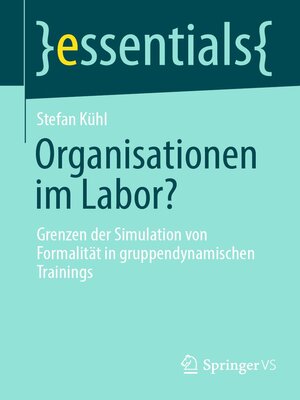 cover image of Organisationen im Labor?